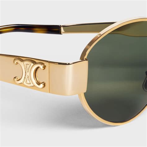 celine golden sunglasses|Celine sunglasses clearance.